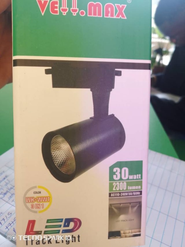 Track Light ( 30W-3In1) — Kislights Uganda