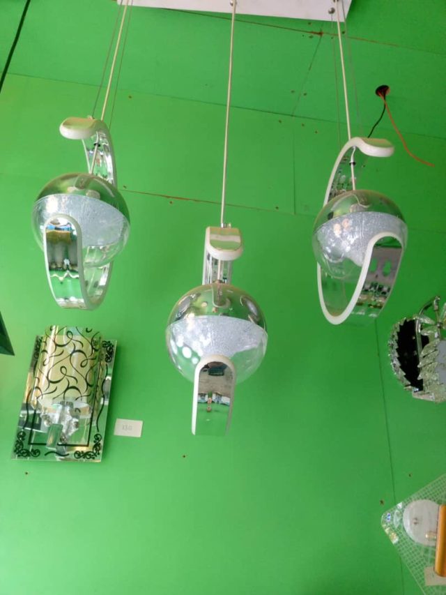 Ceiling Fitting (Moon Shape) — Kislights Uganda