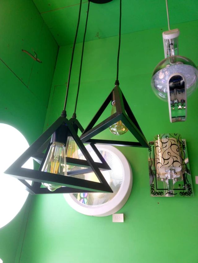 Ceiling Fitting (Triangle Shape) — Kislights Uganda