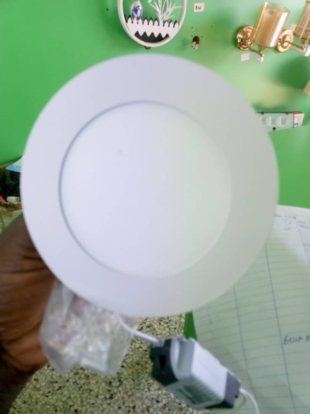 Panel Lights(Recess) 6W Green — Kislights Uganda