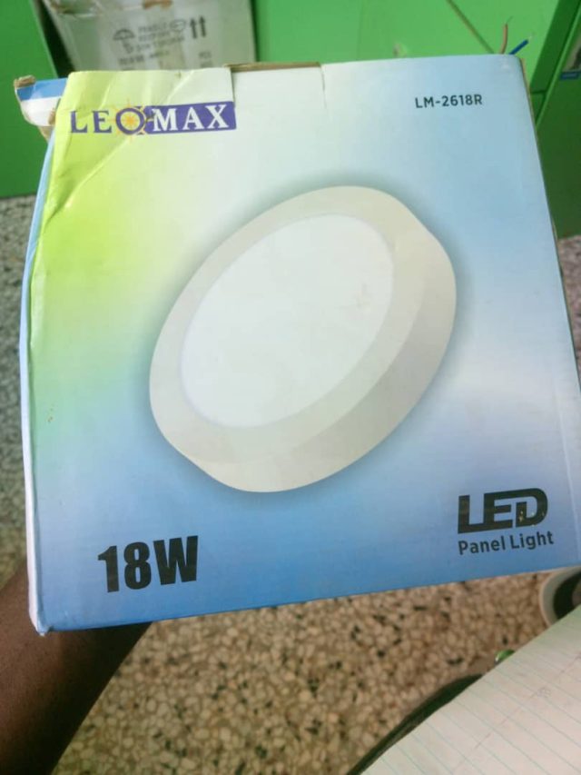 Panel Light Leomax 18W Warm White — Kislights Uganda