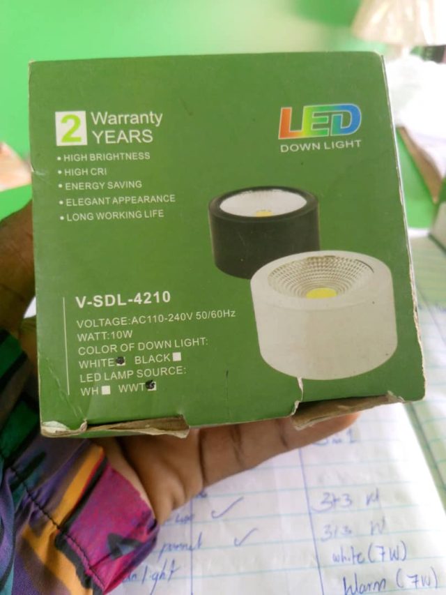 Downlight 10W Warm — Kislights Uganda