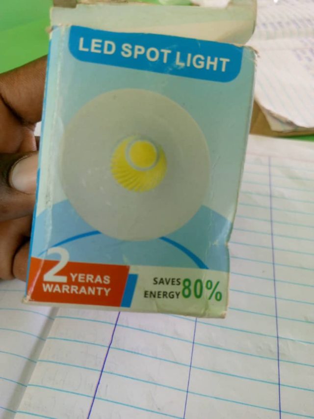 Spotlight 1W Warm White — Kislights Uganda