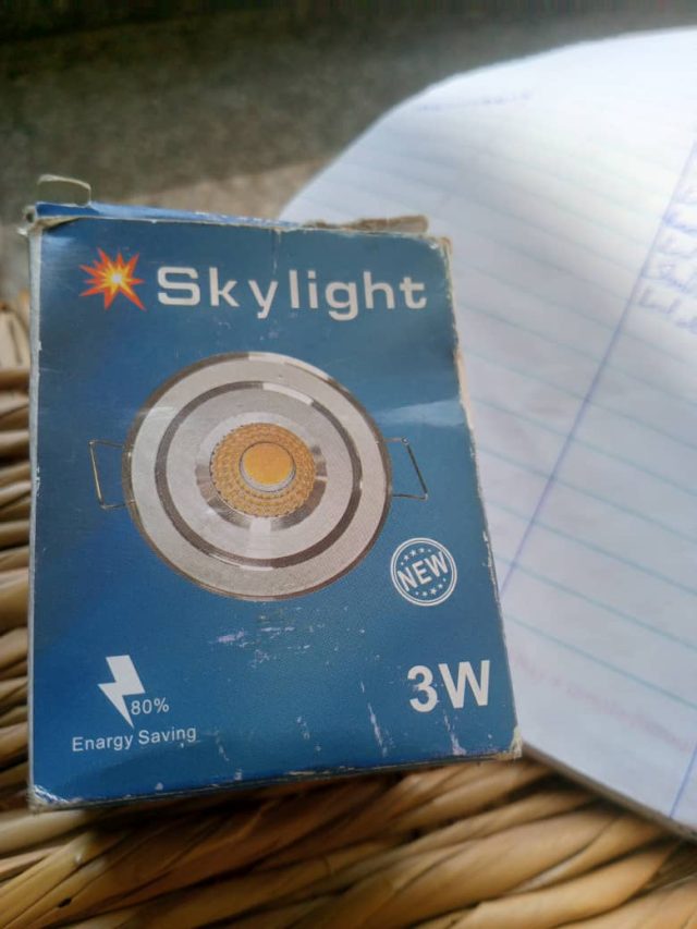 Spotlight 3W Warm White — Kislights Uganda