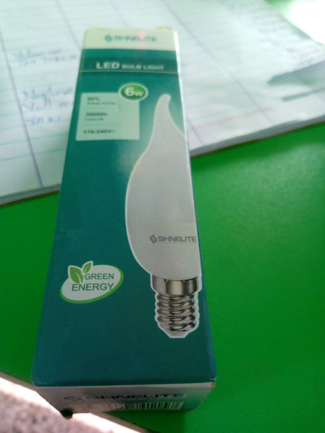 Bulb Small Size Green Shinelite 6W — Kislights Uganda