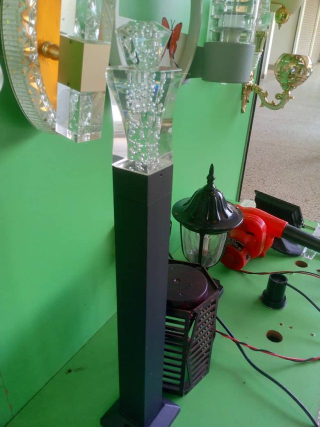 Garden Light Tall — Kislights Uganda