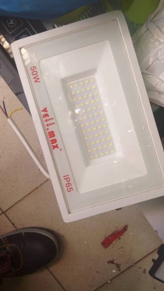 Flood Light White 50W — Kislights Uganda
