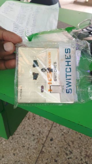 Hg Marcos Switch Single Socket — Kislights Uganda
