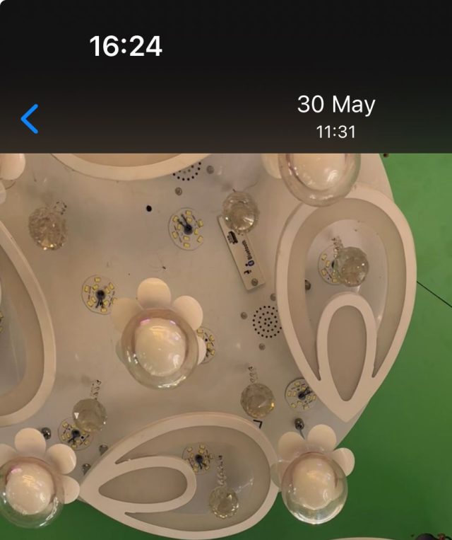 Chandelier Bluetooth And Flash — Kislights Uganda