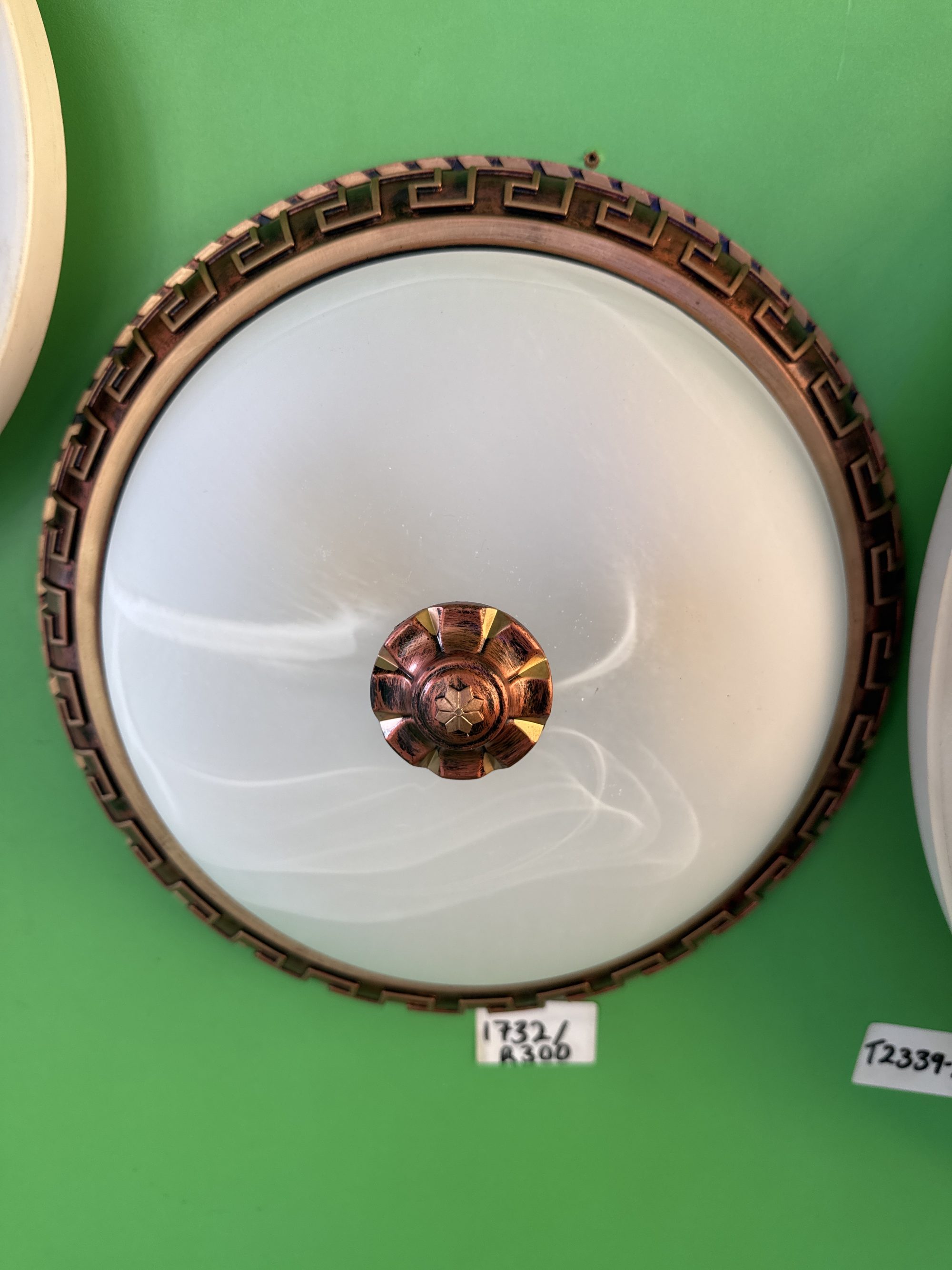 Ceiling With 2 Bulbs Coffe Brown — Kislights Uganda