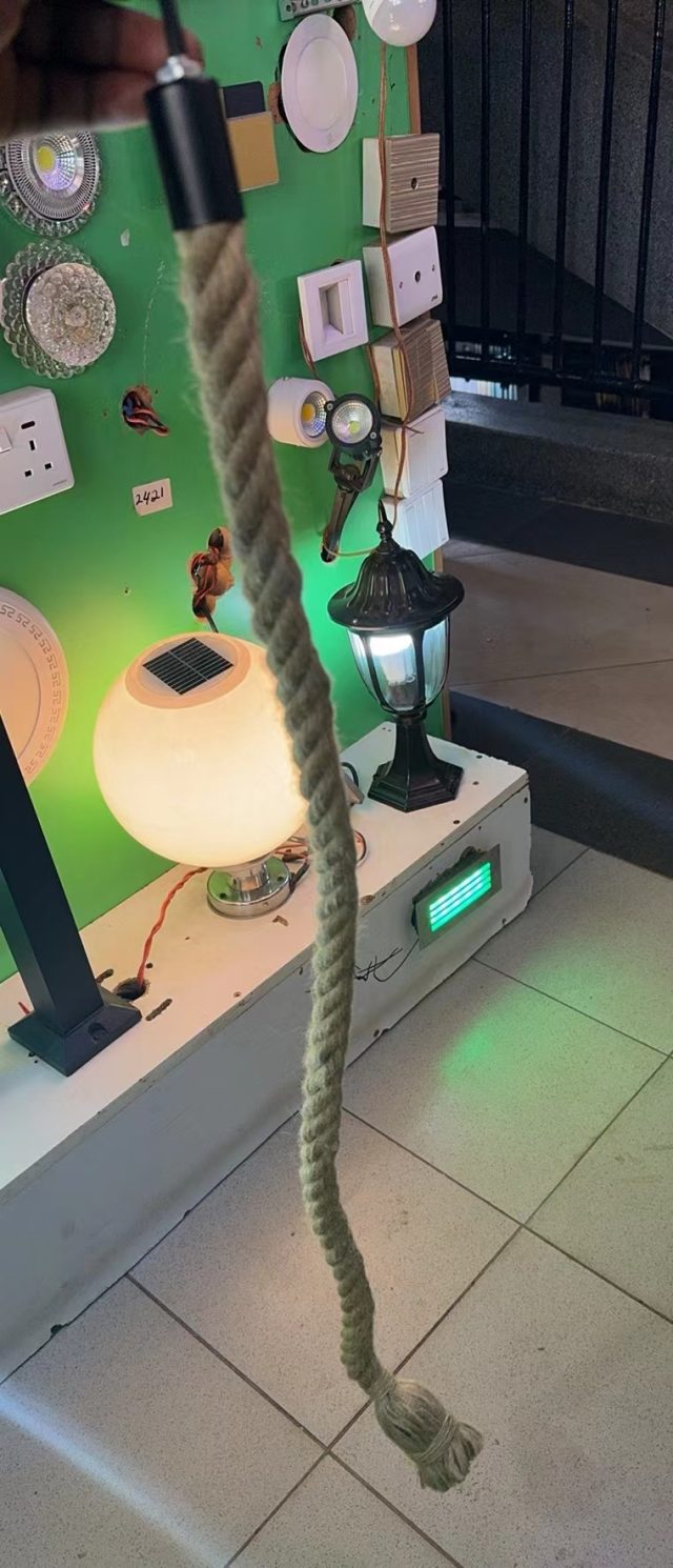 Rope Pendant — Kislights Uganda