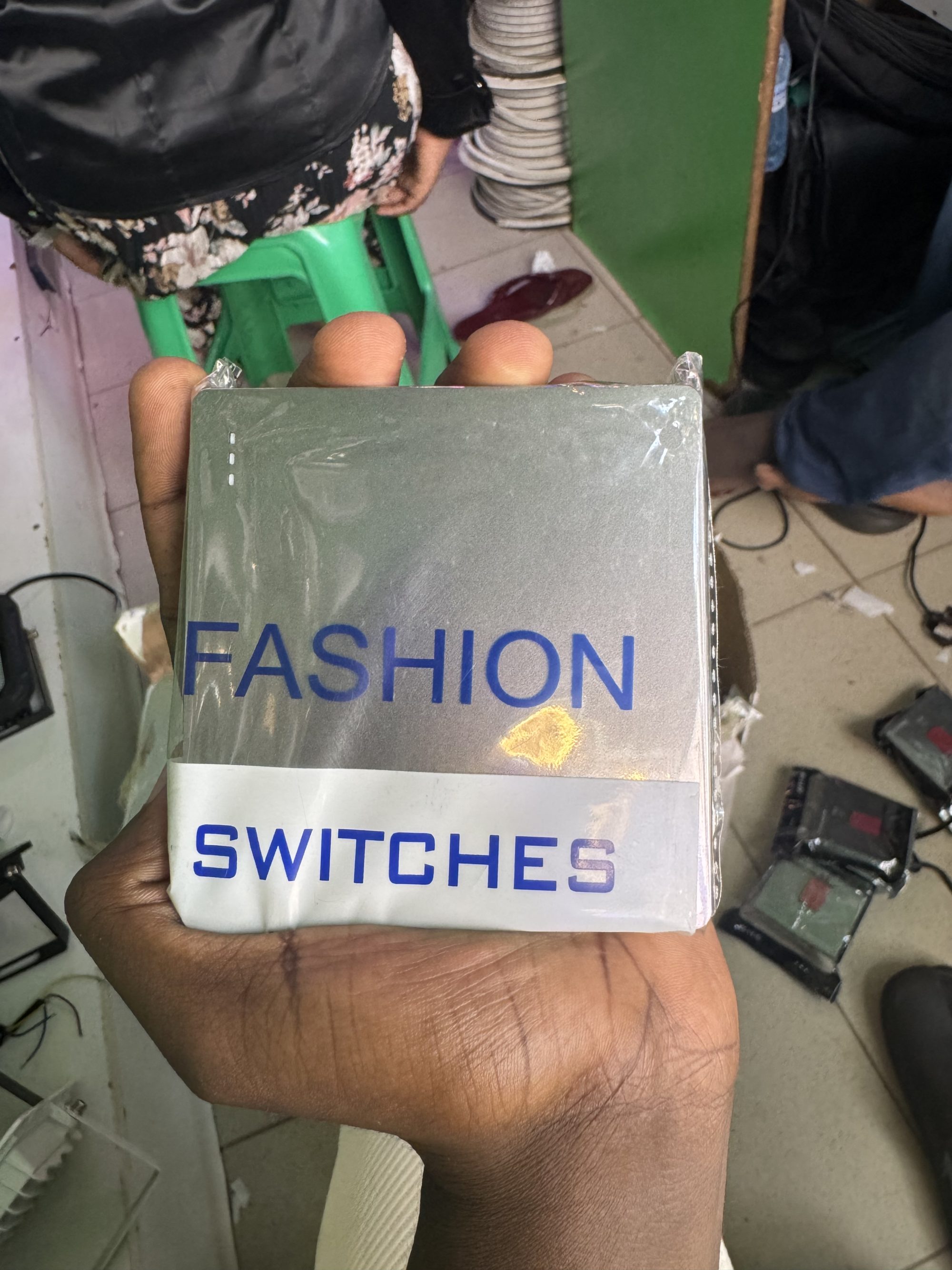 Switch 1 Gang Grey — Kislights Uganda