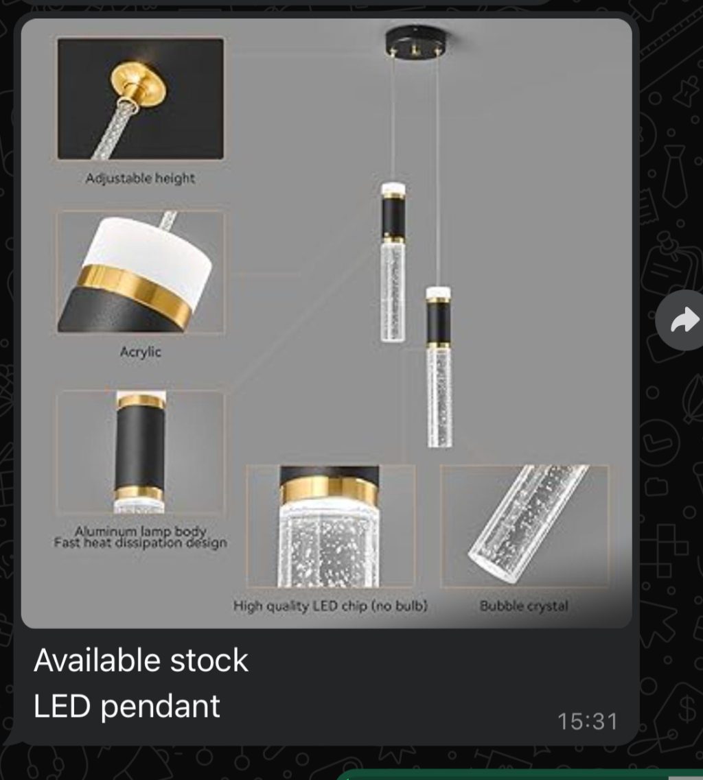 Pendant Led — Kislights Uganda