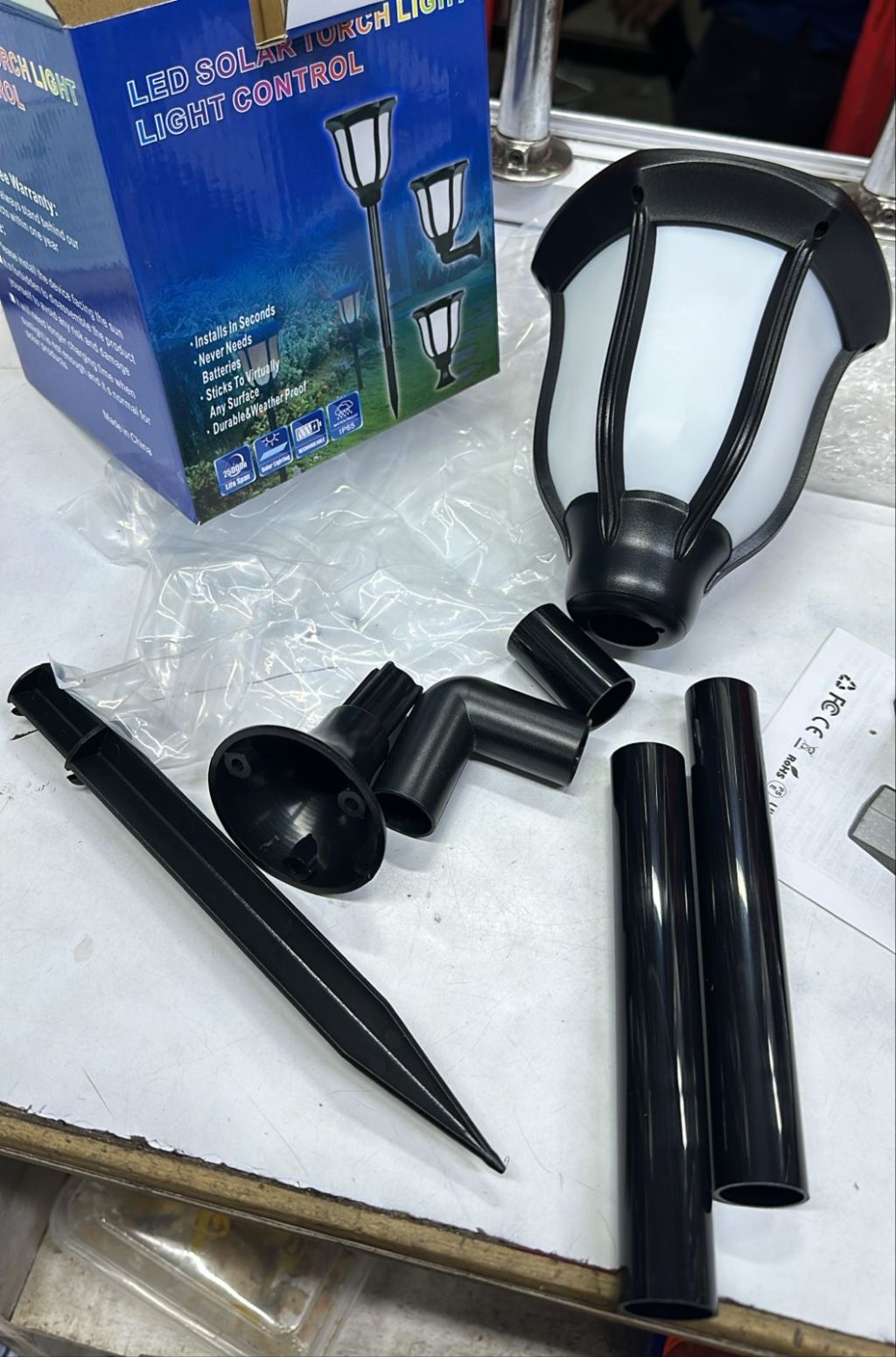 Solar Garden Light Rgb — Kislights Uganda