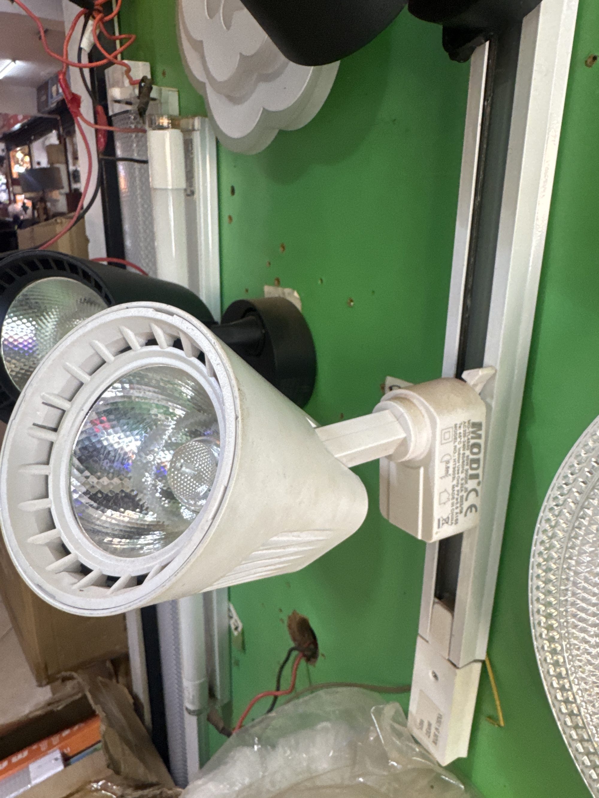 Tracklights 30W White Body White — Kislights Uganda
