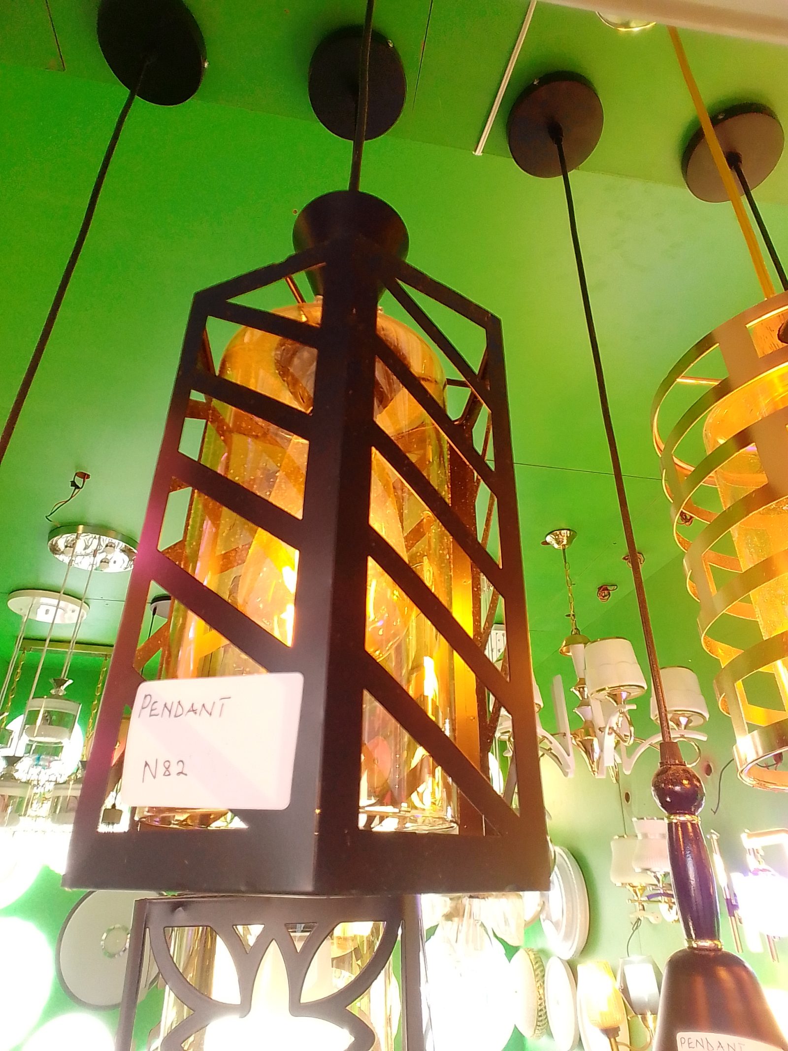Pendant Lights (Black N82) — Kislights Uganda